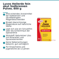 Luvos Heilerde fein akut Heilerde Pulver, 800 g.