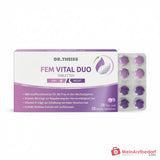 Dr. Theiss Fem Vital Duo Vitamin B6 / Vitamin C / Vitamin D / Vitamin E / Chrom / Magnesium / Zink Tabletten, 56 St..