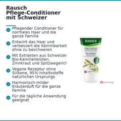 Rausch Pflege-Conditioner mit Schweizer Kräutern, 150 ml.