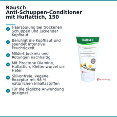 Rausch Anti-Schuppen-Conditioner mit Huflattich, 150 ml.