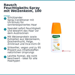 Rausch Feuchtigkeits-Spray mit Weizenkeim, 100 ml.