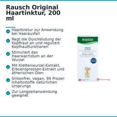 Rausch Original Haartinktur, 200 ml.