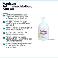 Vagisan Intimwaschlotion, 500 ml.