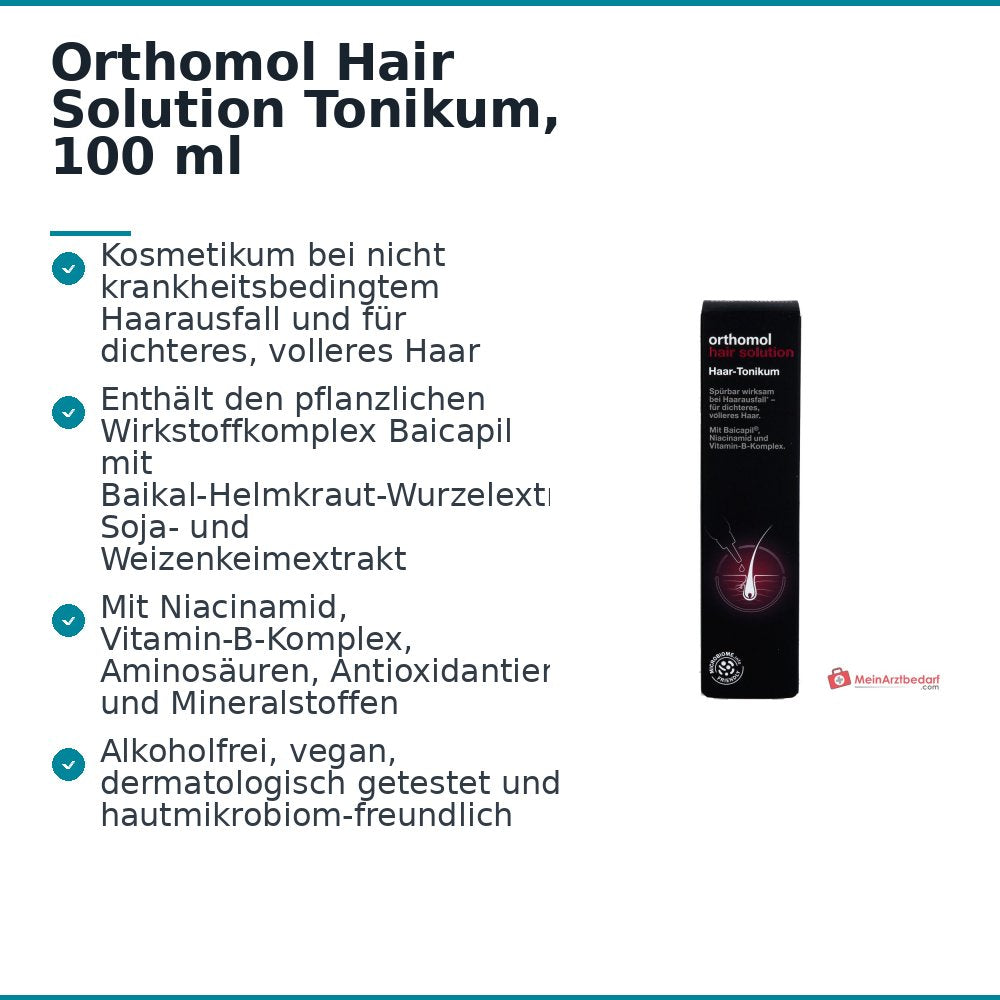 Orthomol Hair Solution Tonikum, 100 ml.