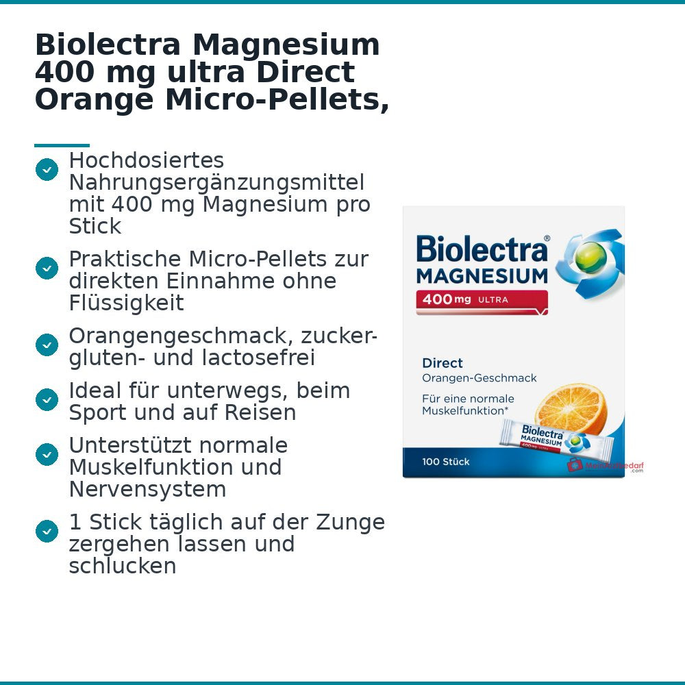 Hermes Arzneimittel IXXILON Magnesium Magnesiumoxid Micro-Pellets Sticks, 100 St..