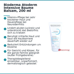 Bioderma Atoderm Intensive Baume Balsam, 200 ml.