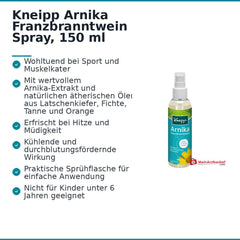 Kneipp Arnika Franzbranntwein Spray, 150 ml.