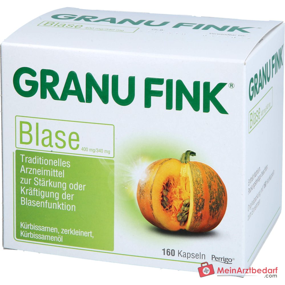 Granu Fink Blase Pompoenzaad / Pompoenzaadolie Harde Capsules, 100 st.