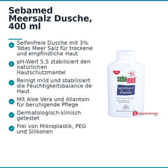 Sebamed Meersalz Dusche, 400 ml.