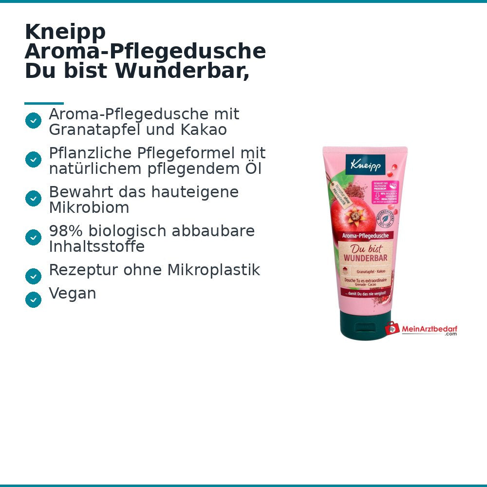 Kneipp Aroma-Pflegedusche Du bist Wunderbar, 200 ml.