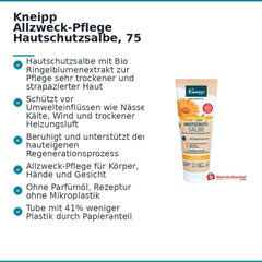 Kneipp Allzweck-Pflege Hautschutzsalbe, 75 ml.