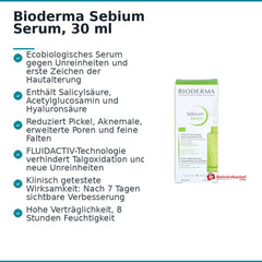 Bioderma Sebium Serum, 30 ml.