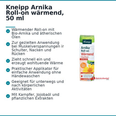 Kneipp Arnika Roll-on wärmend, 50 ml.