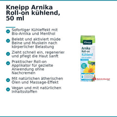Kneipp Arnika Roll-on kühlend, 50 ml.