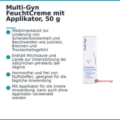 Multi-Gyn FeuchtCreme mit Applikator, 50 g.