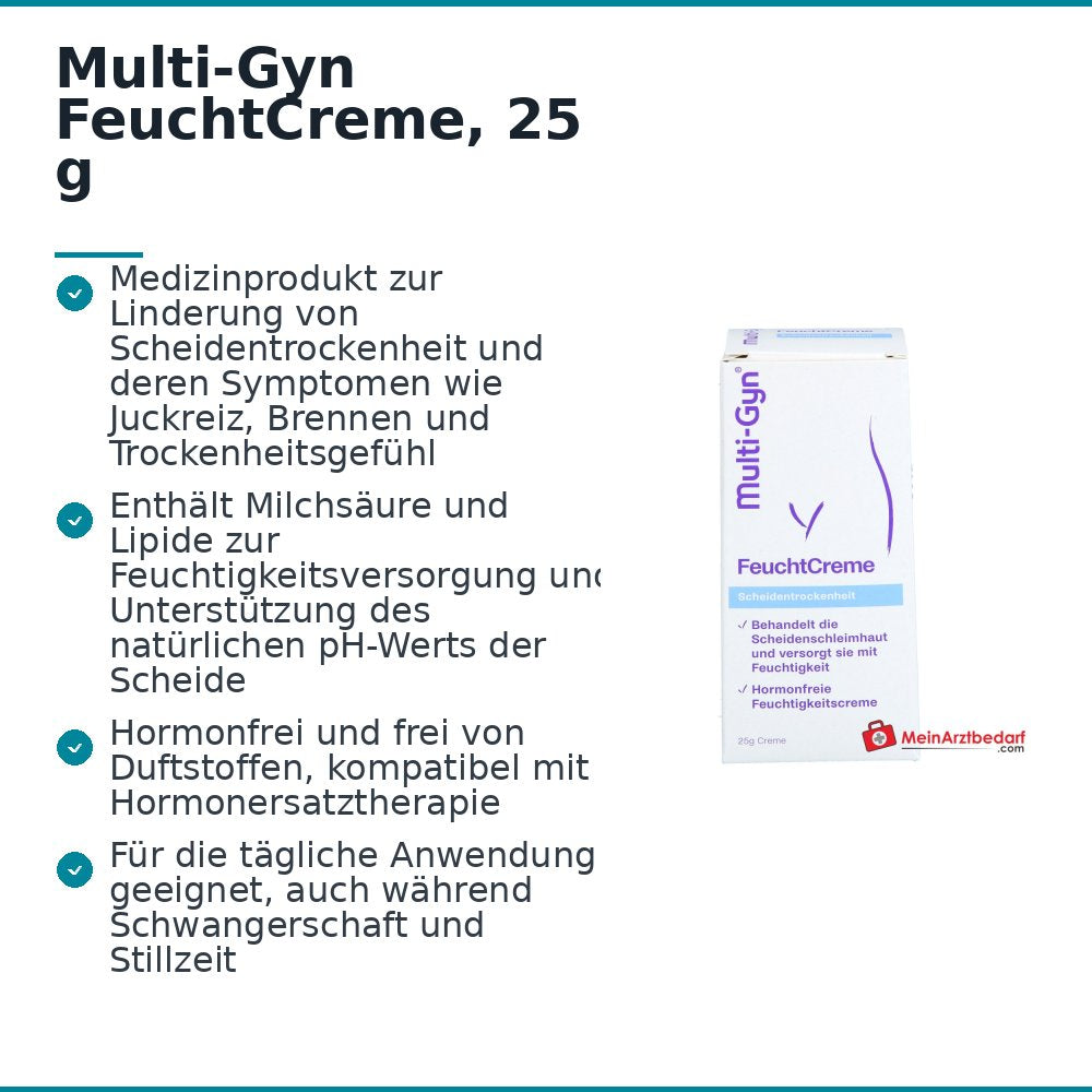 Multi-Gyn FeuchtCreme, 25 g.