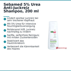 Sebamed 5% Urea Anti-Juckreiz Shampoo, 200 ml.
