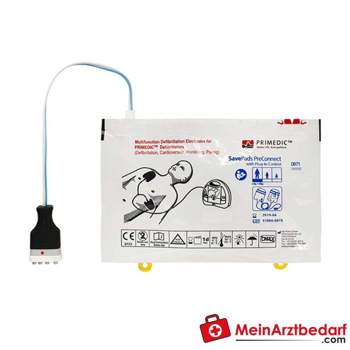 SavePads Set/SavePads Preconnect Set voor de Heartsave-defibrillator