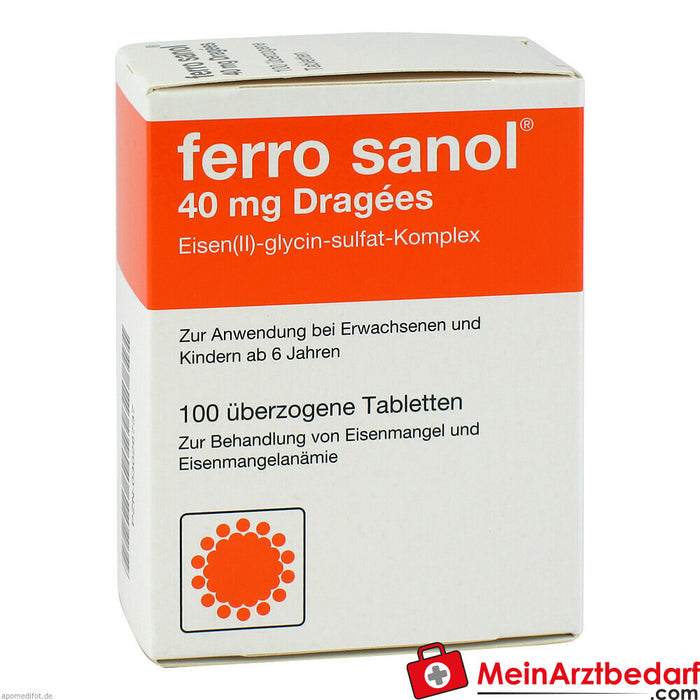 ferro sanol® 40mg comprimidos recubiertos