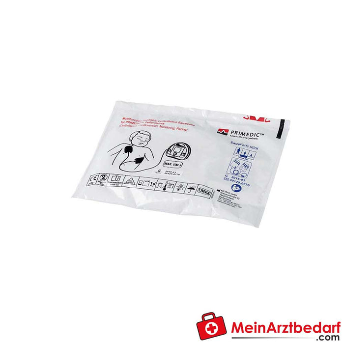 SavePads Mini eléctrodos pediátricos para o desfibrilhador Heartsave