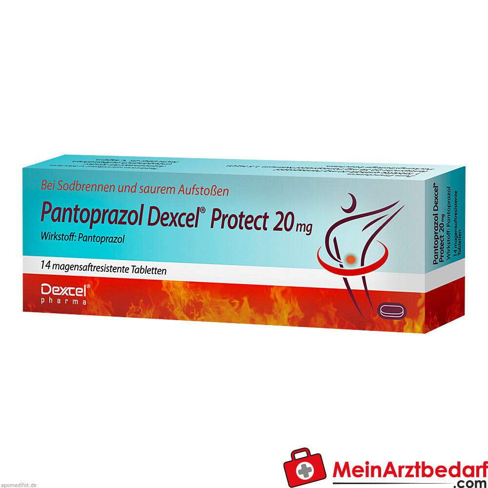 Pantoprazol Dexcel Protect 20mg.
