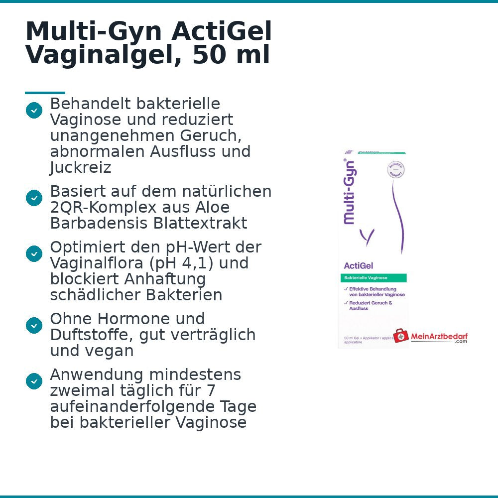 Multi-Gyn ActiGel Vaginalgel, 50 ml.