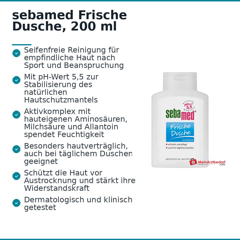 sebamed Frische Dusche, 200 ml.