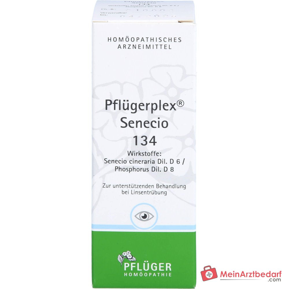 Pflügerplex Senecio 134 Senecio cineraria D6, Phosphore D8 Gouttes 50 ml
