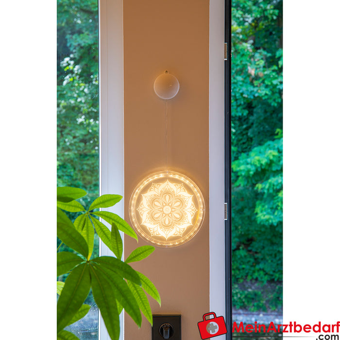 Berk LED ışıklı Mandala