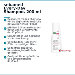 sebamed Every-Day Shampoo, 200 ml.