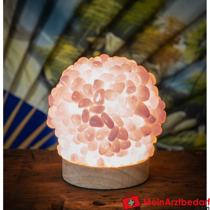 Berk ball crystal lamp with