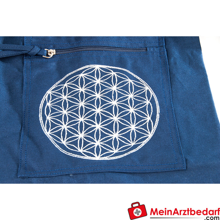 Bolsa de yoga Berk con flor de la vida