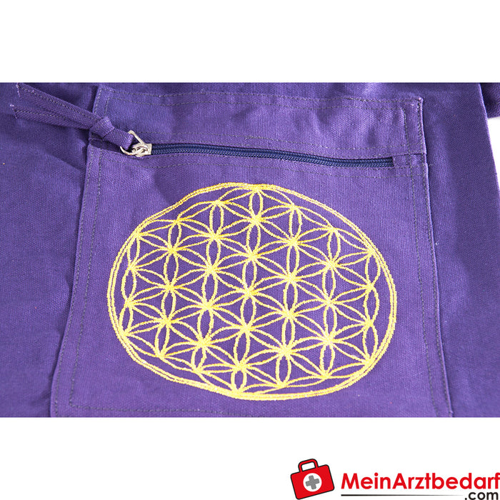 Berk yoga bag with flower of life