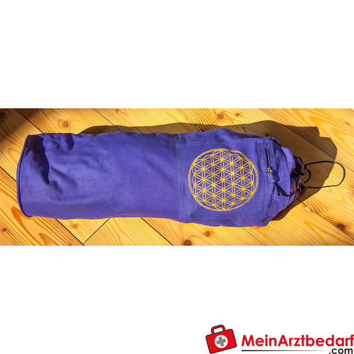 Berk yoga bag with flower of life