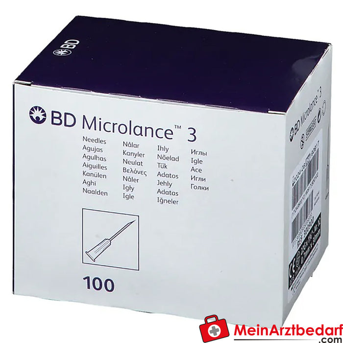 BD Microlance 3 needles 22 G 1 1/4 0.7 x 30 mm, 100 pcs.