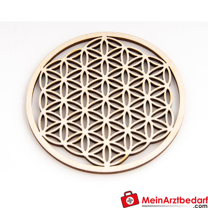 Berk flower of life made of wood