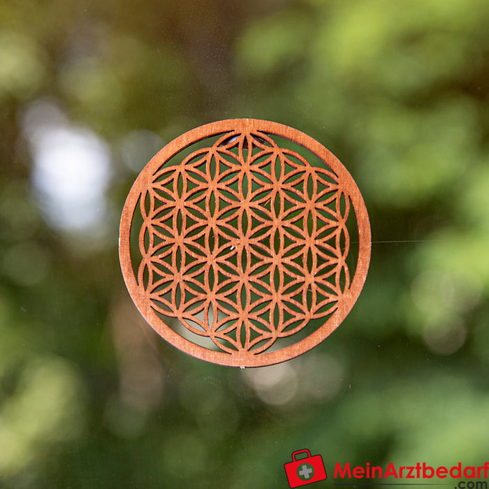 Berk flower of life, dark brown