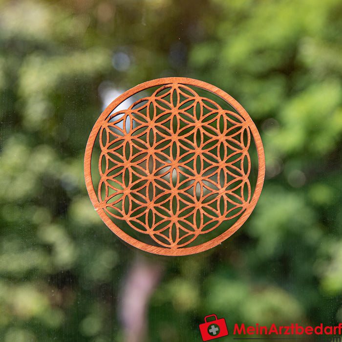 Berk flower of life, dark brown