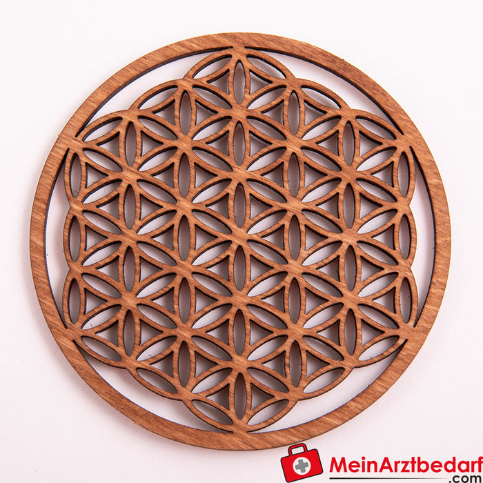 Berk flower of life, dark brown