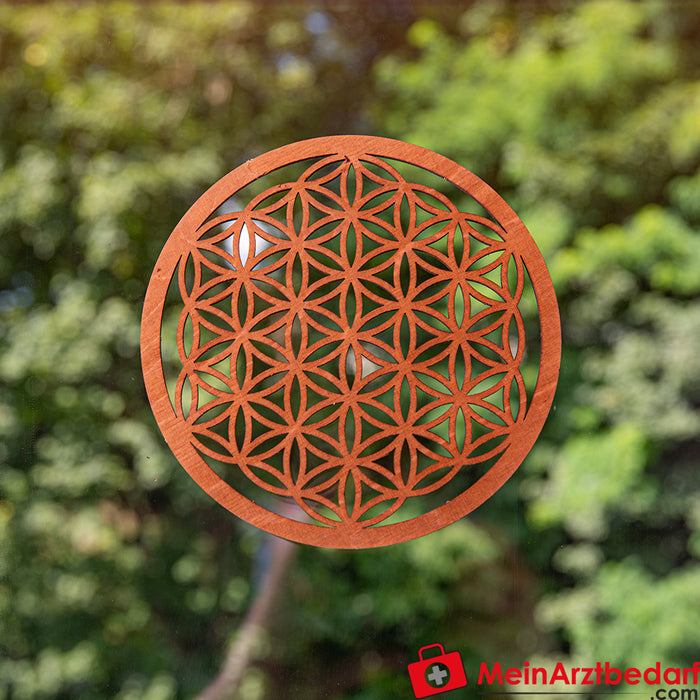 Berk flower of life, dark brown