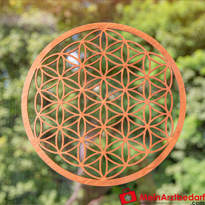 Berk flower of life, dark brown