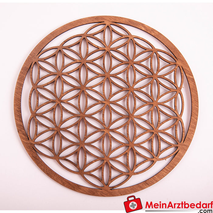 Berk flower of life, dark brown