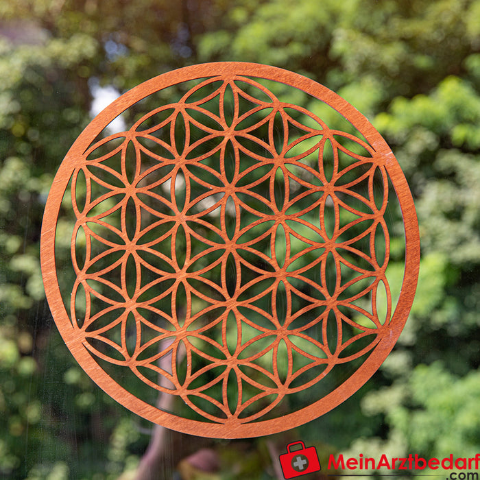 Berk flower of life, dark brown