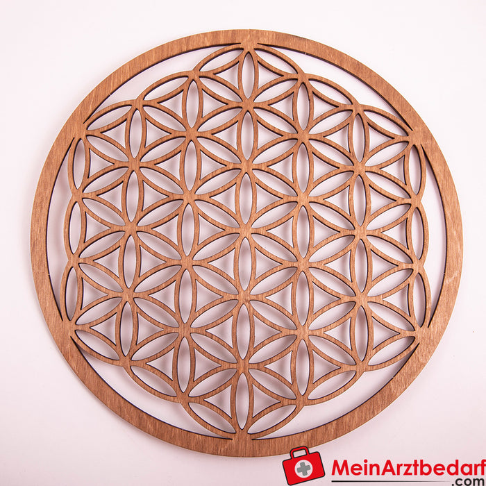 Berk flower of life, dark brown