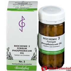 Bombastus Biochemie 3 Ferrum phosphoricum D 6 Tabletten.