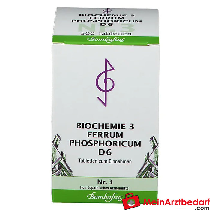 Bombastus Biochemia 3 Ferrum phosphoricum D 6 tabletek