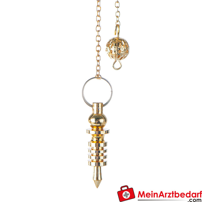 Berk isis pendulum mini, banhado a ouro