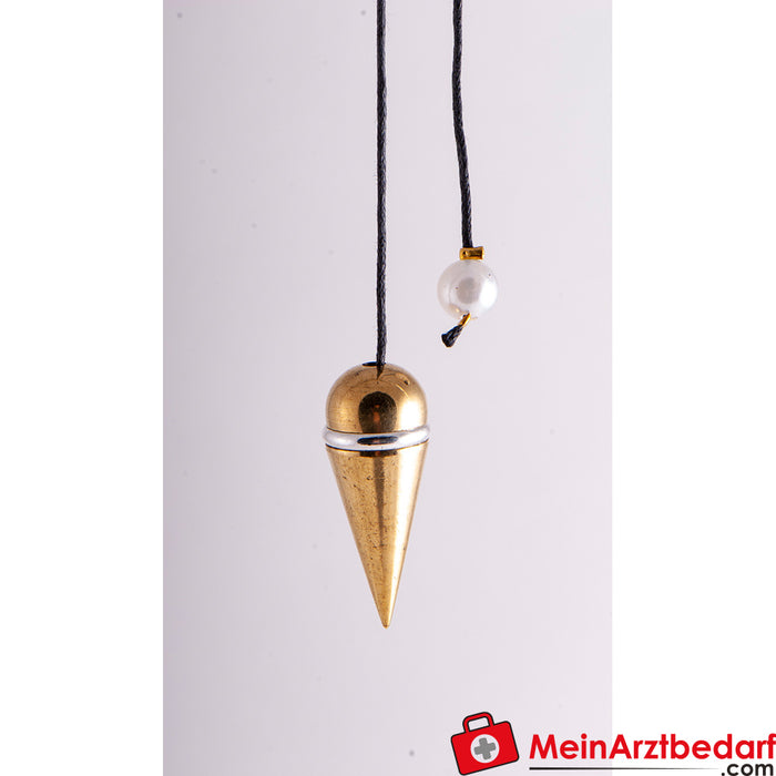 Berk screw pendulum, polished brass