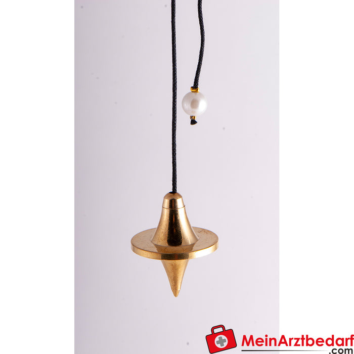 Berk screw pendulum gyroscope, polished brass