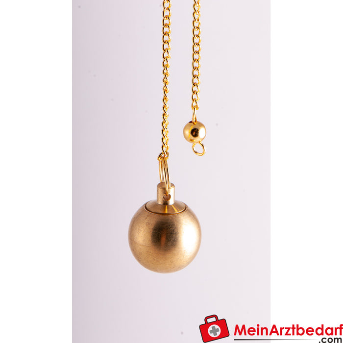 Berk filling pendulum ball, polished brass